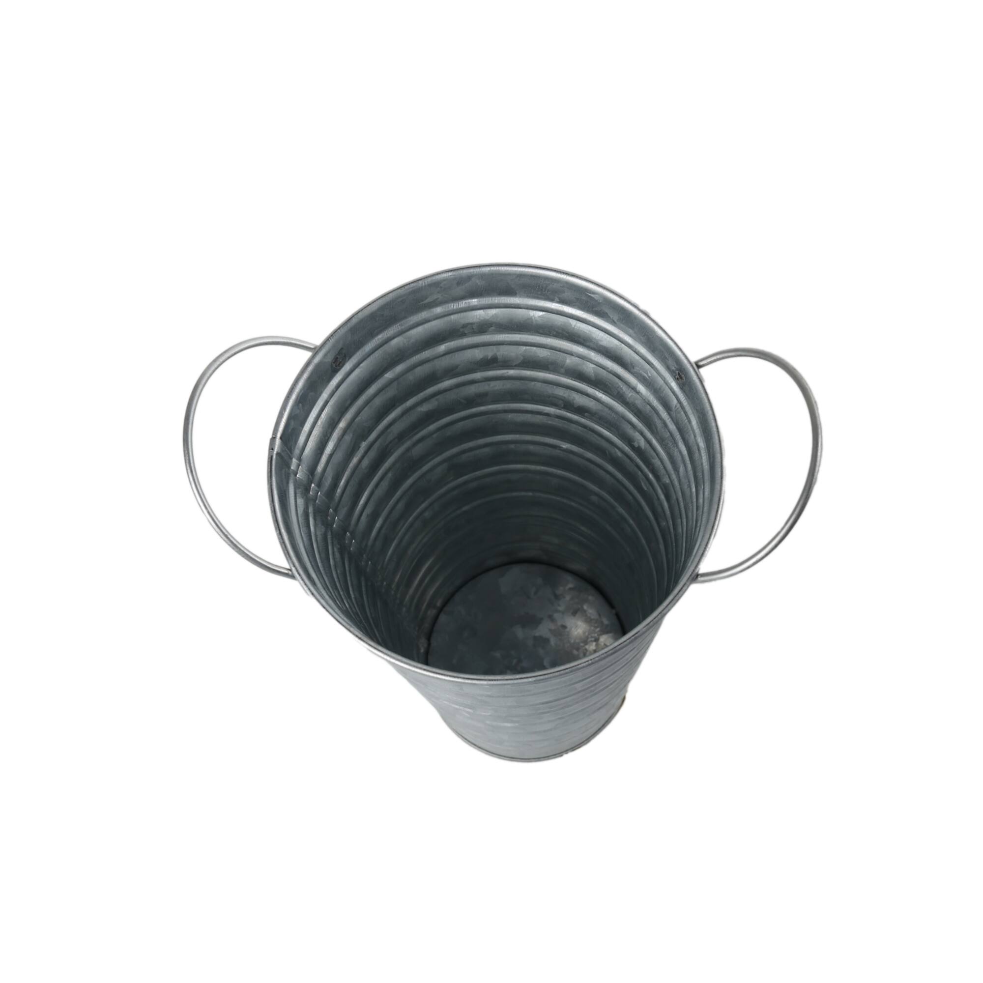 9" Mini Galvanized French Bucket by Ashland®